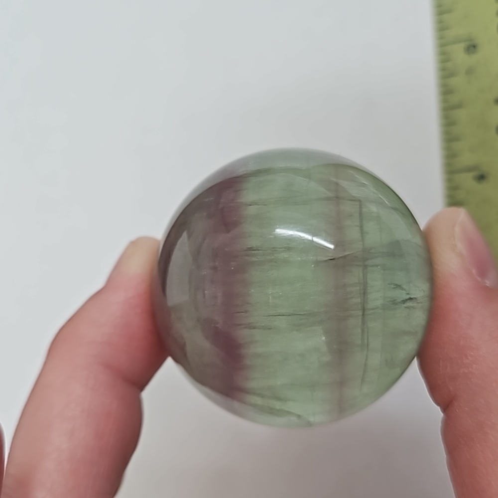 1.61 inch candy fluorite sphere
